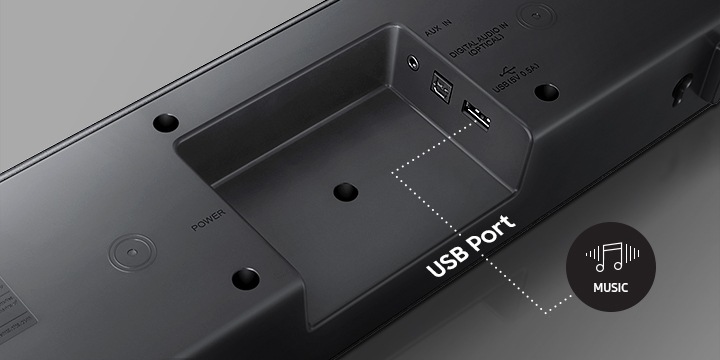 samsung sound bar usb cable