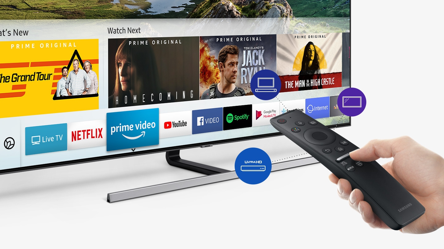 One Remote Experience with Samsung Smart TV