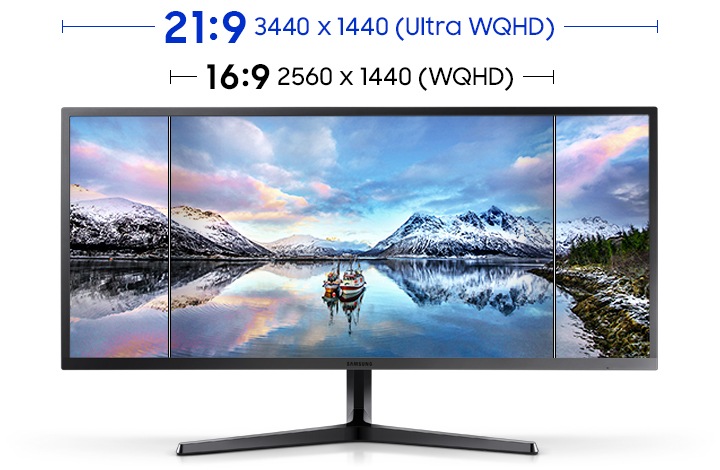 34" SJ550 Ultra Monitor | Samsung Singapore