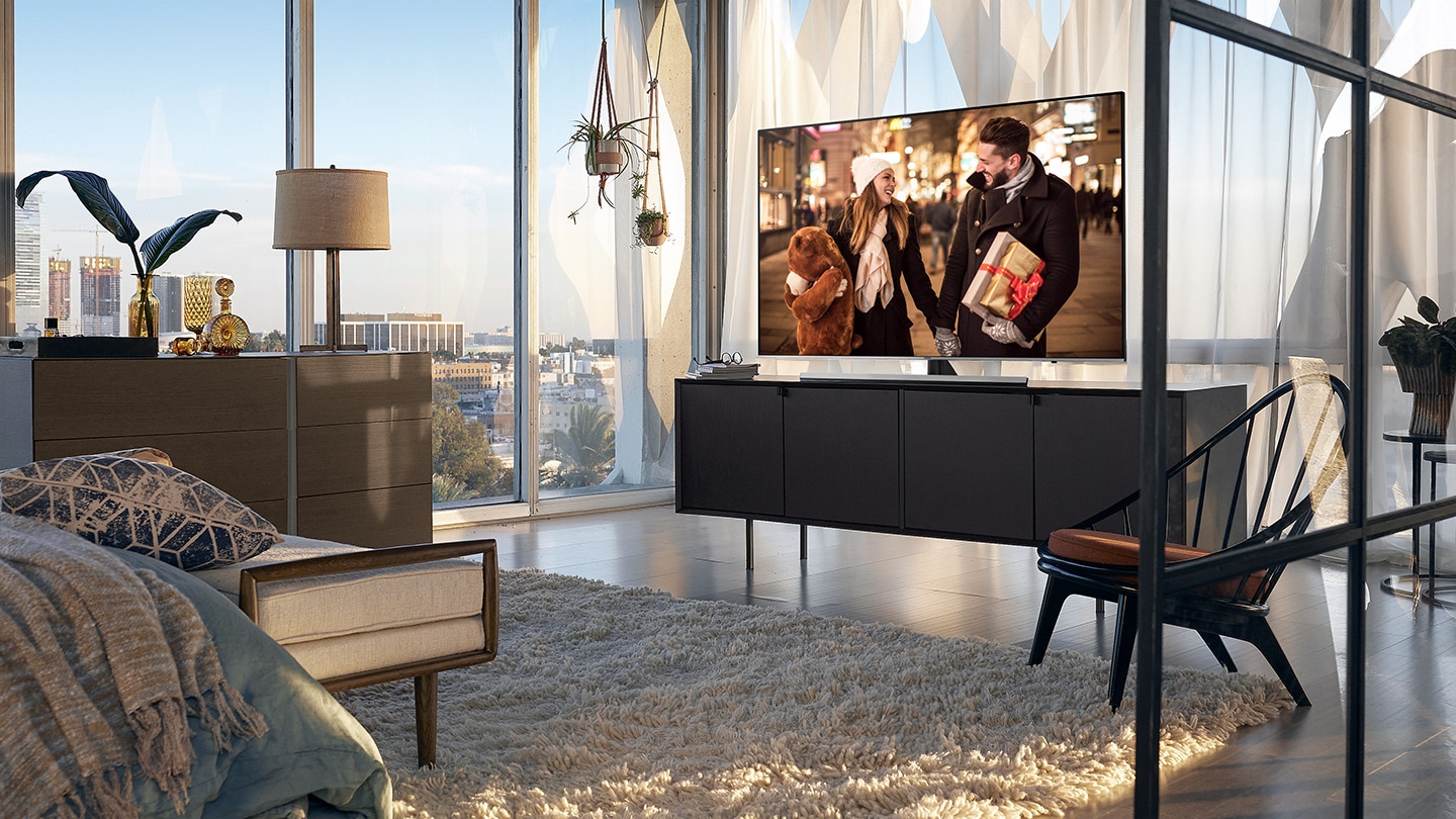 Samsung Premium UHD 4K Smart TV NU8000 Series 8 - slim with modern simplicity 