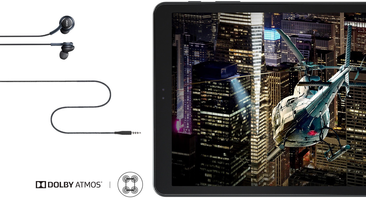 samsung galaxy tab a 10.5” Dolby 3D sound