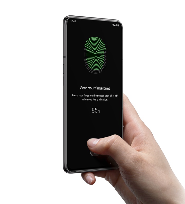 samsung a80 fingerprint sensor