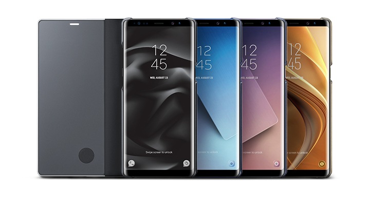 samsung clear view note 8