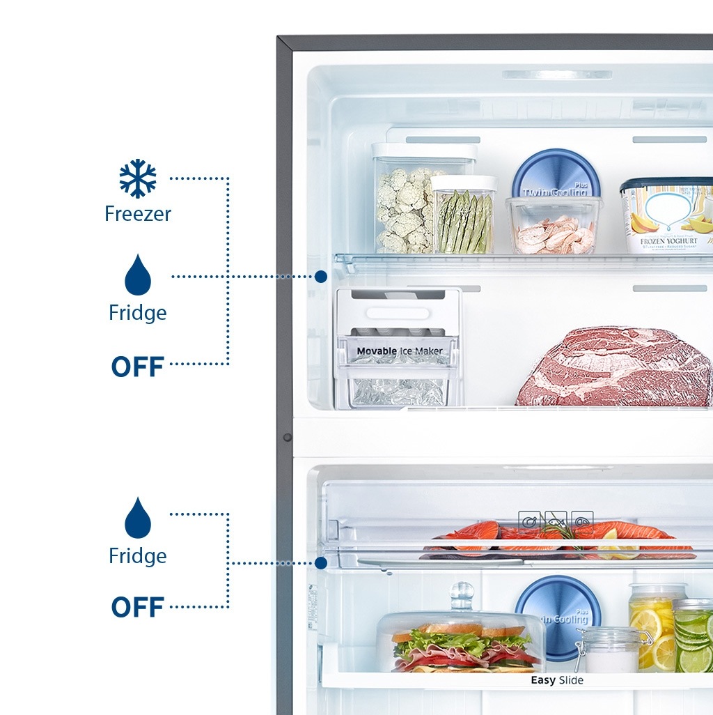 Samsung Top Mount Freezer Fridge (362L, 3 Ticks, RT35K553ASL/SS) Price