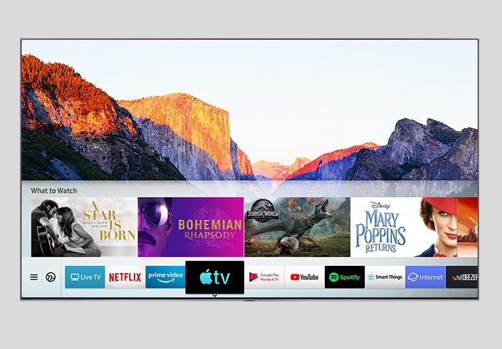 Samsung Smart TV meets the new Apple TV app