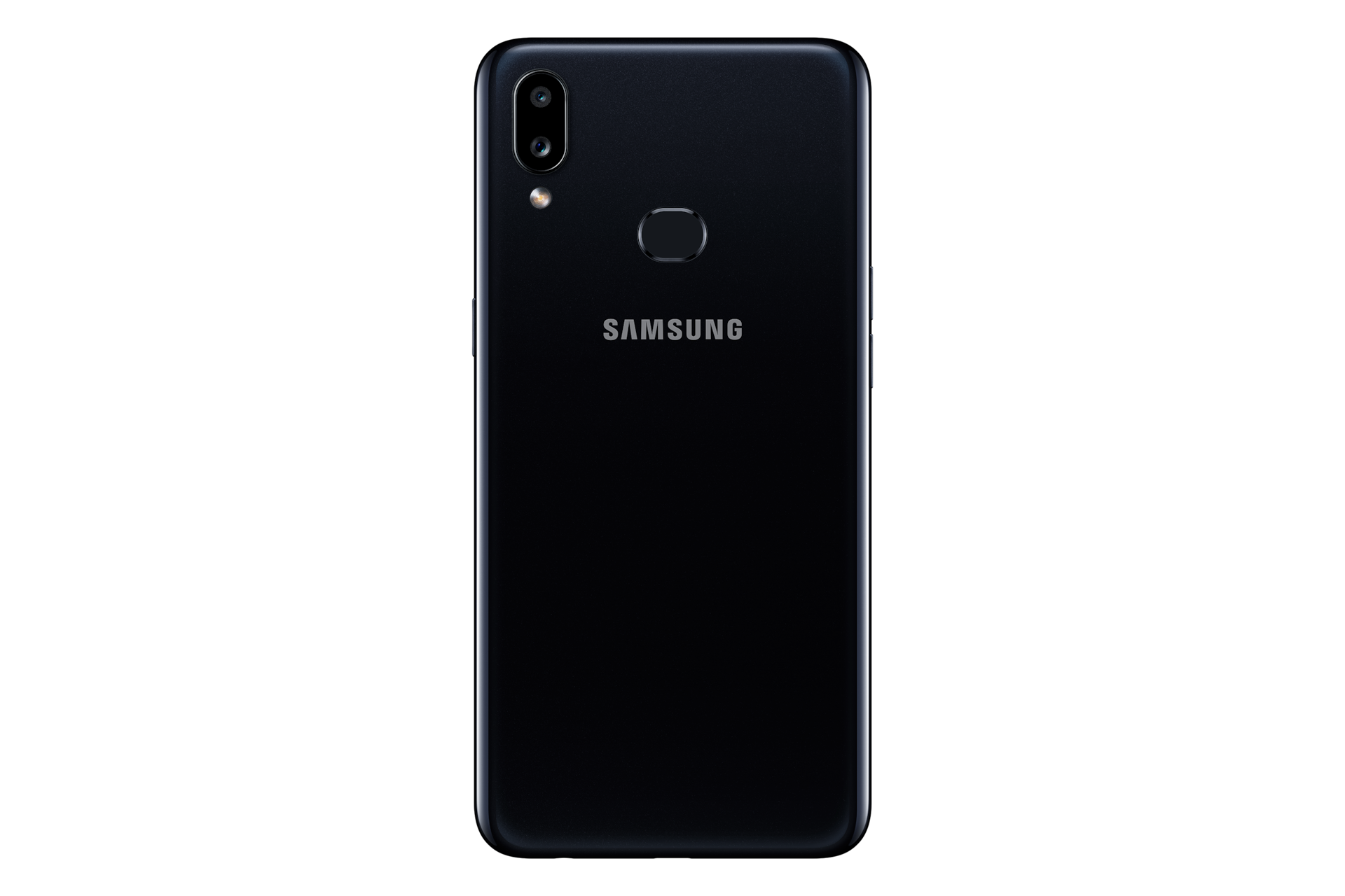 Samsung galaxy a10s back view, camera for picture perfect photos, 2mp depth camera and 13mp main camera.