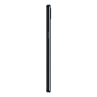 Samsung Galaxy A10s r-side view, 7.8 mm, 168g.