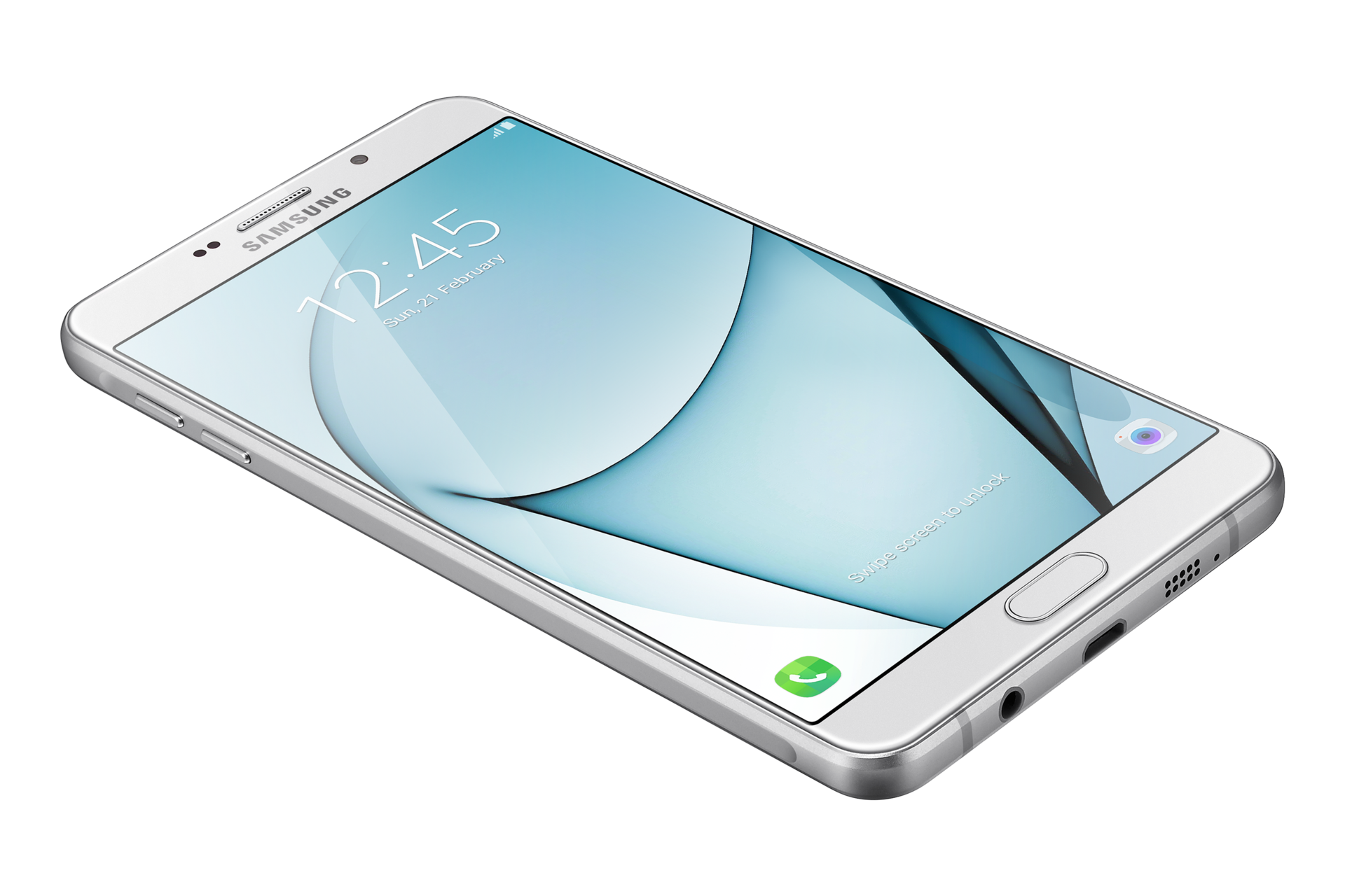 white Samsung a9, sm-a910fzwdxsp, overview.