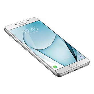 Samsung a9 white colour, sm-a910fzwdxsp dynamic view.