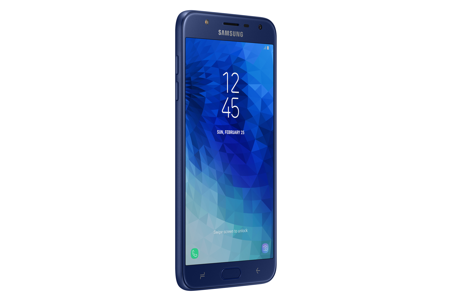 Galaxy Samsung J7 Duo left perspective blue