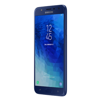 Galaxy Samsung J7 Duo right perspective blue