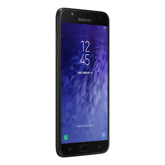 Galaxy Samsung J7 Duo left perspective black