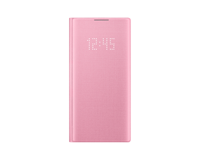 Galaxy Note10 LED View Cover  front pink