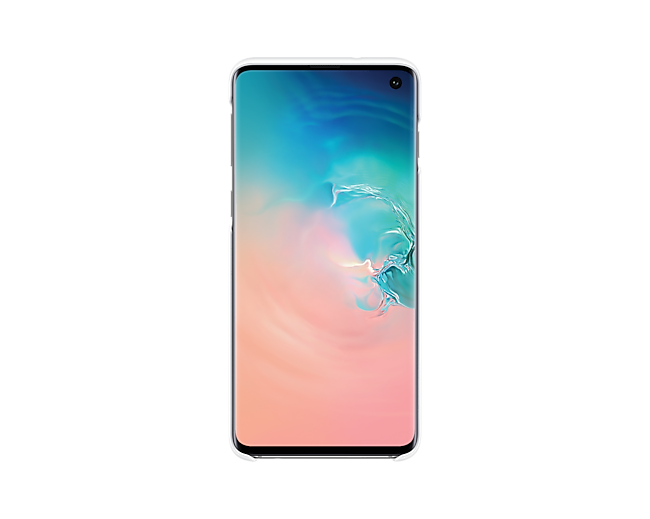 Samsung Galaxy S10 LED Cover front white