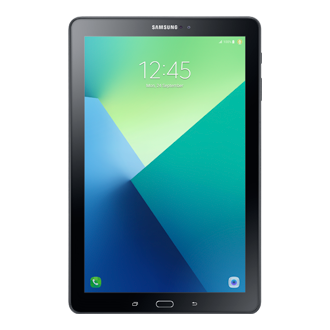 Galaxy Tab A (2016, 10.1") with S Pen front black