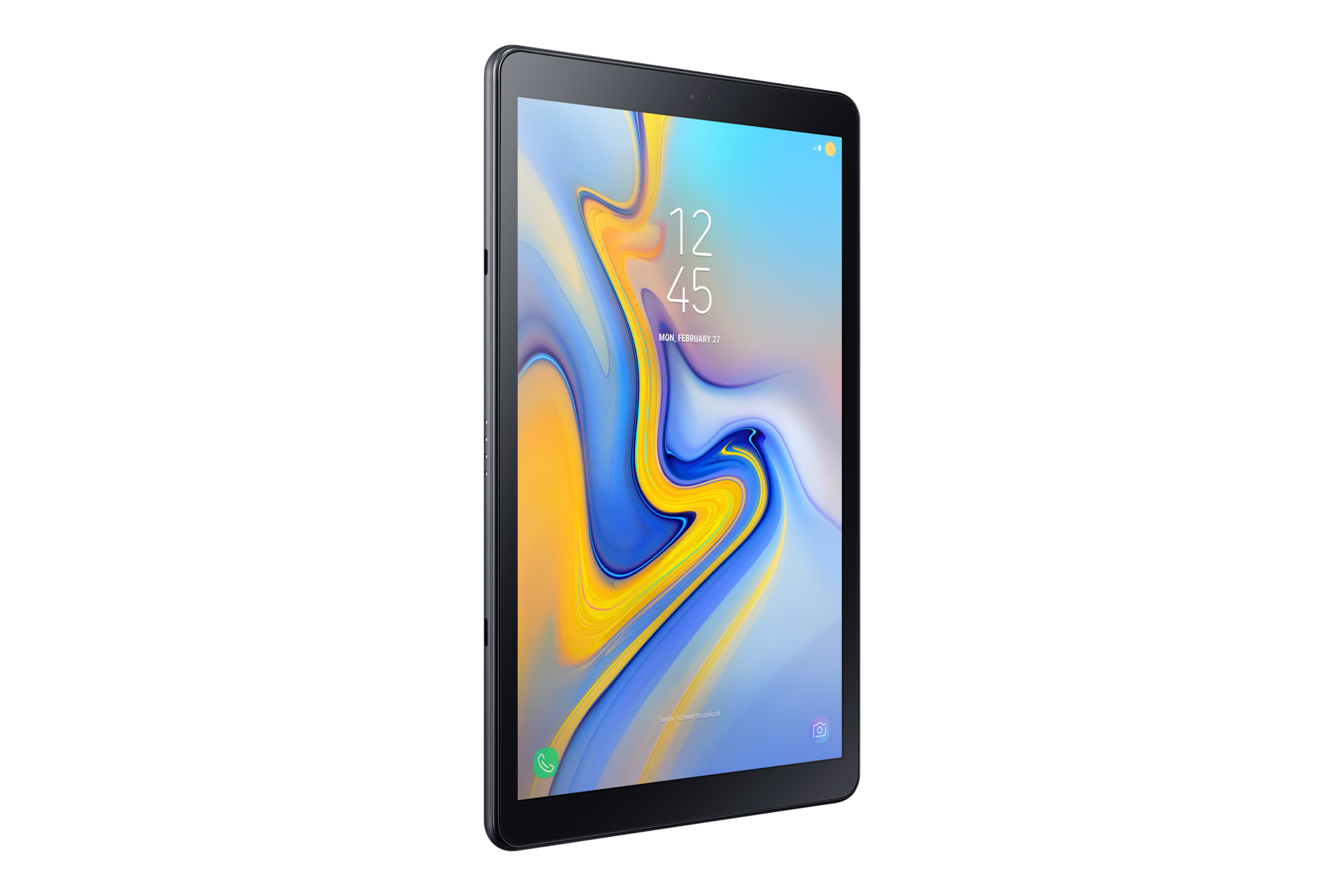 Galaxy Tab A 10.5 l-perspective black