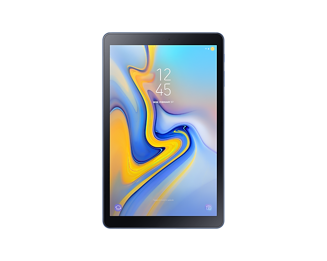 Galaxy Tab A 10.5 front blue