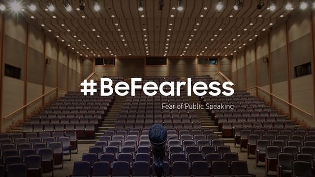 Samsung #BeFearless campaign 