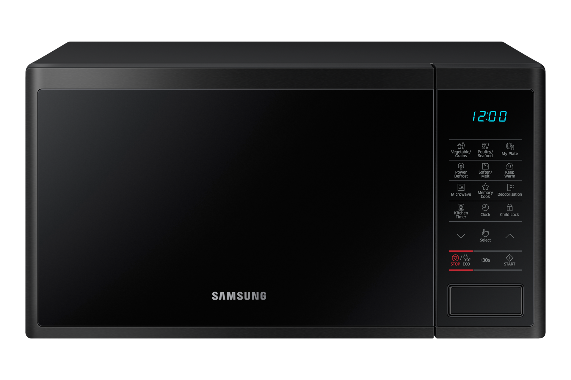 Samsung Microondas, Black MIrro, 23 Litros, 110V (MS23J5133ATAP)