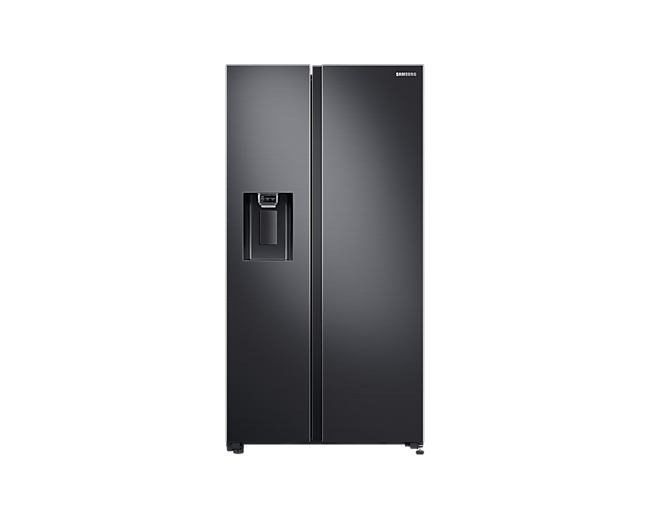 Buy Samsung RS64R5304B4 Side by Side refrigerator in Gentle Black Matt colour
