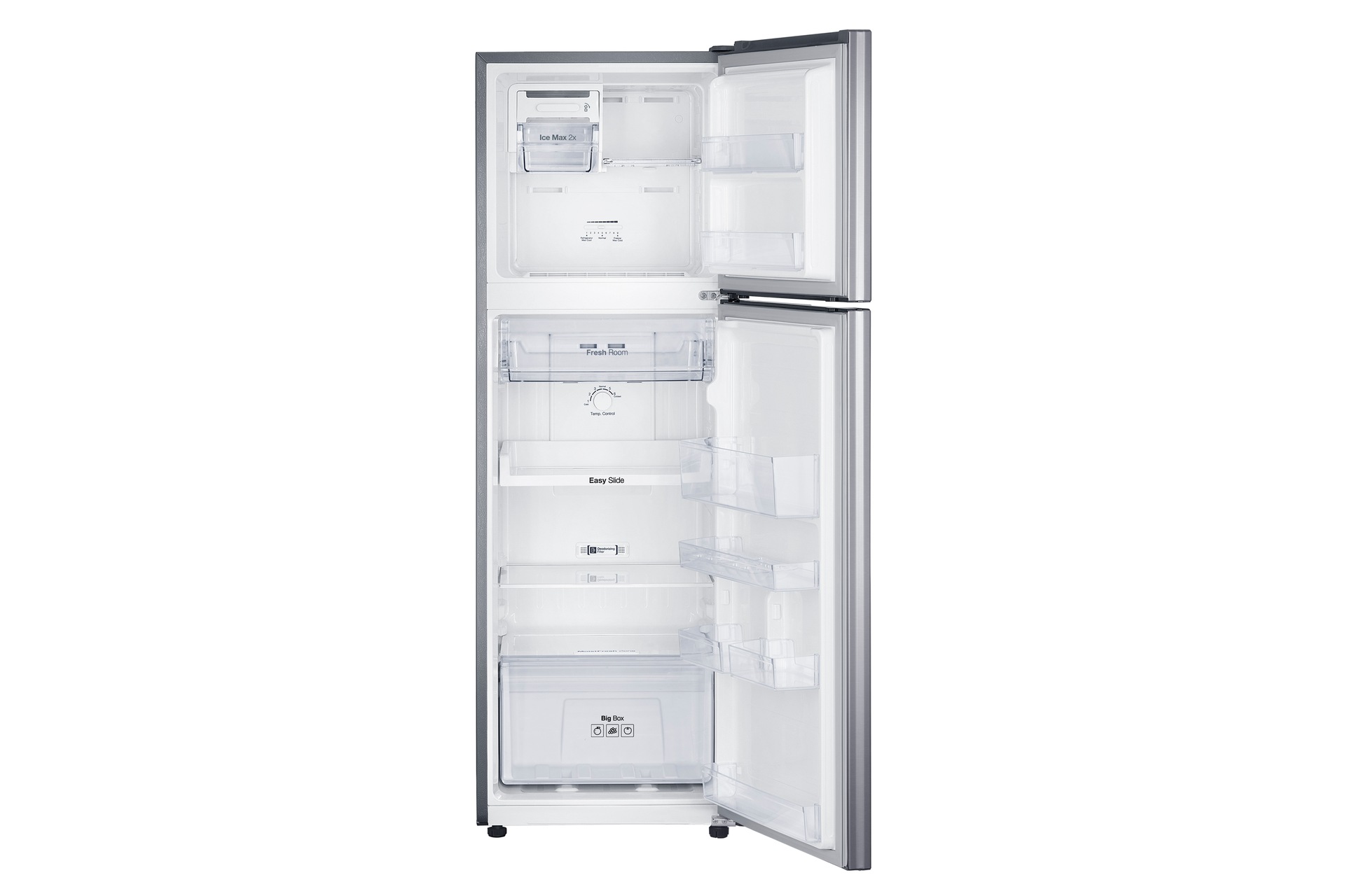 Samsung 255l top mount fridge deals freezer