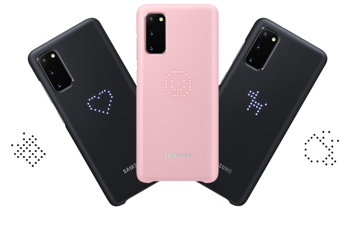 Phone Case Samsung S20 Fe Led Phone Case Galaxy S20 Led Back Cover