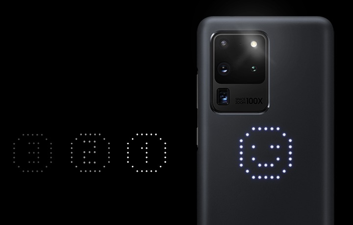 Ultra 5g Led Case S20 Buy Original LED Smart View Flip Phone Case