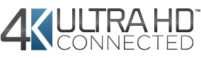 Logo Immagine del display UHD digitale dell'Europa