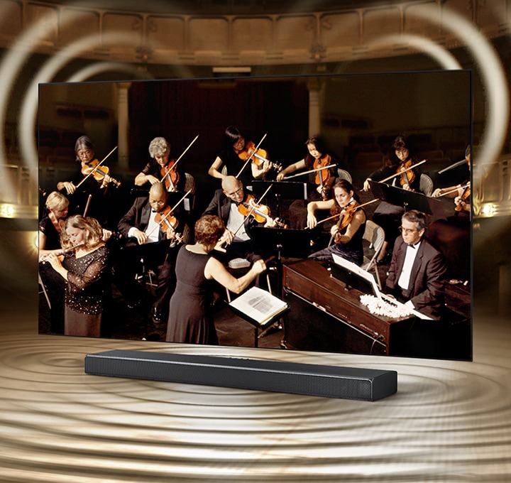 Televizor in soundbar v popolni harmoniji