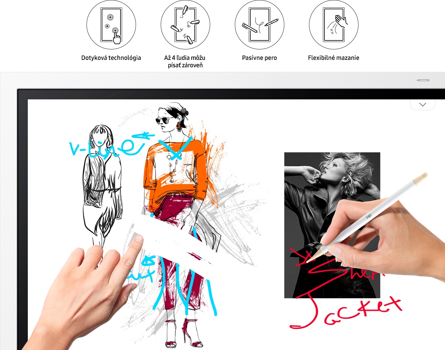 Kreslete a zapisujte nové, inspirativní nápady