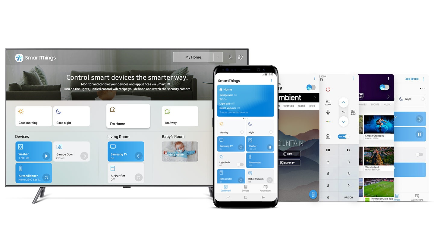 Applicazione SmartThings.  Un'unica applicazione per tutto