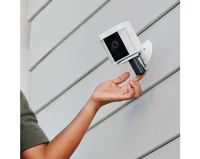 Ring Spotlight Cam Plus Battery | Samsung US