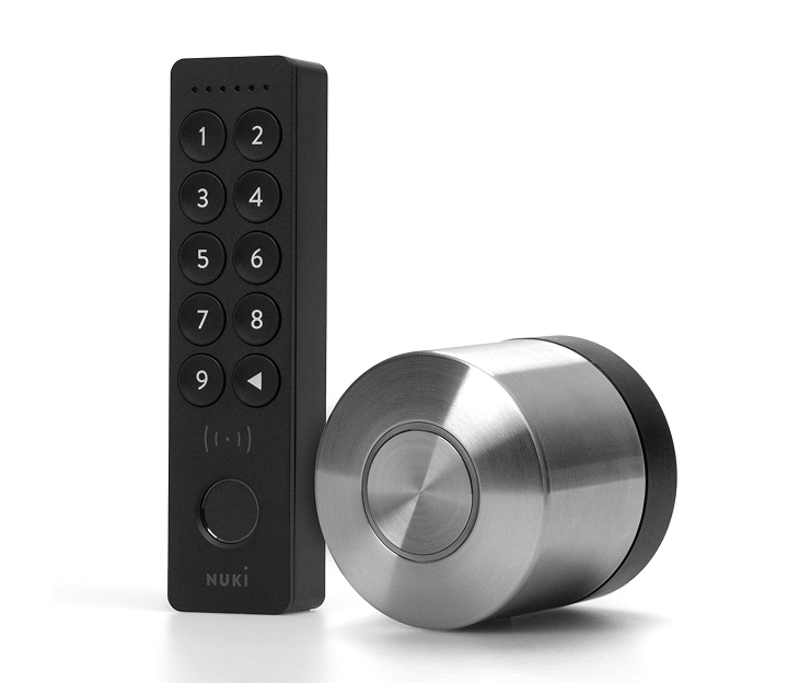 Nuki keypad and door knob