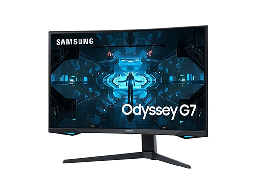 samsung odessy g7 32型 wqhd 240hz gtg1ms Samsung Odyssey G7 32-in 2560x1440 240Hz Curved Gaming Monitor