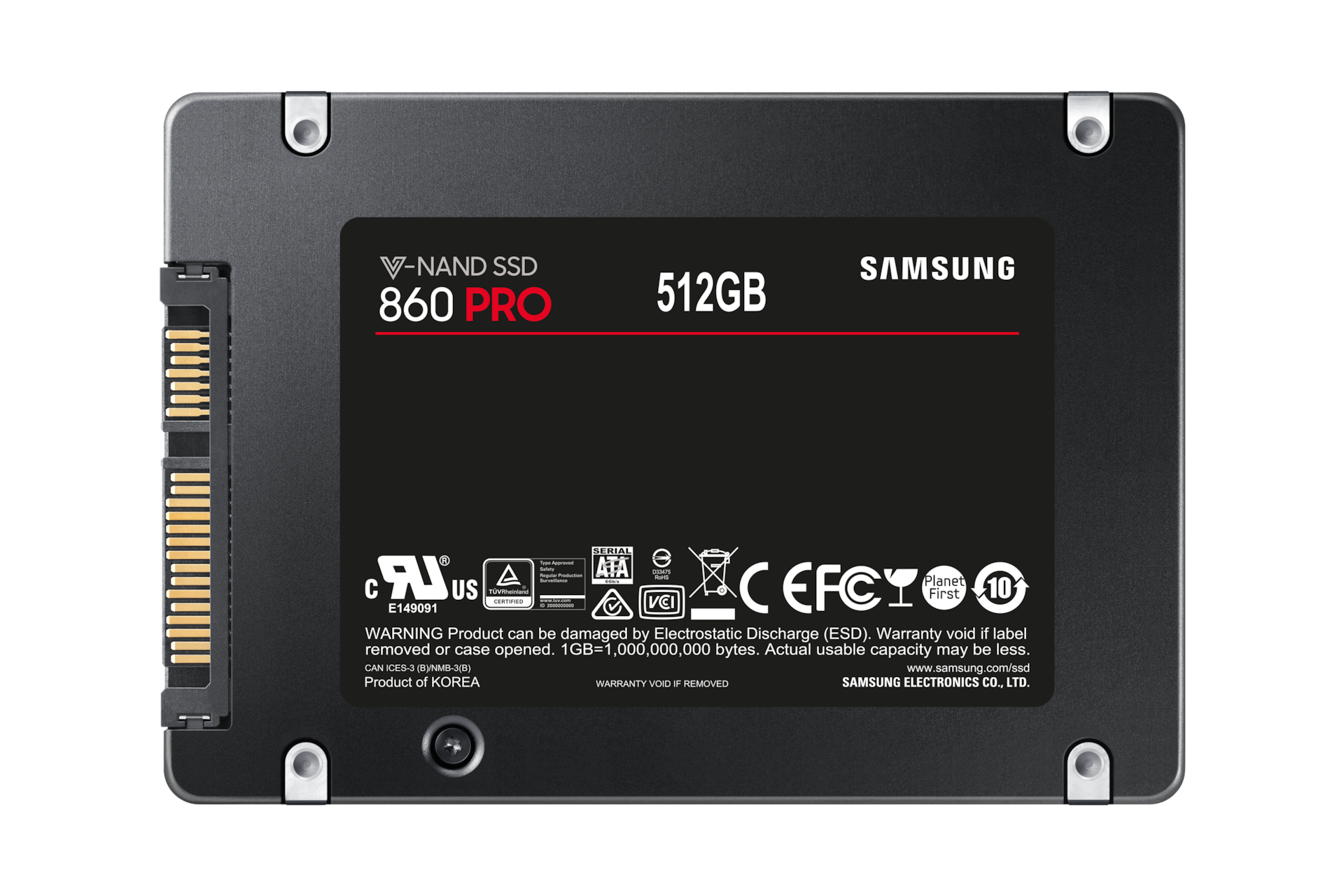 860 PRO SATA lll 2.5" SSD 512GB