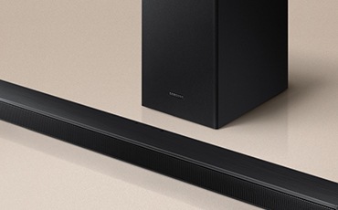 T550 Soundbar and subwoofer a