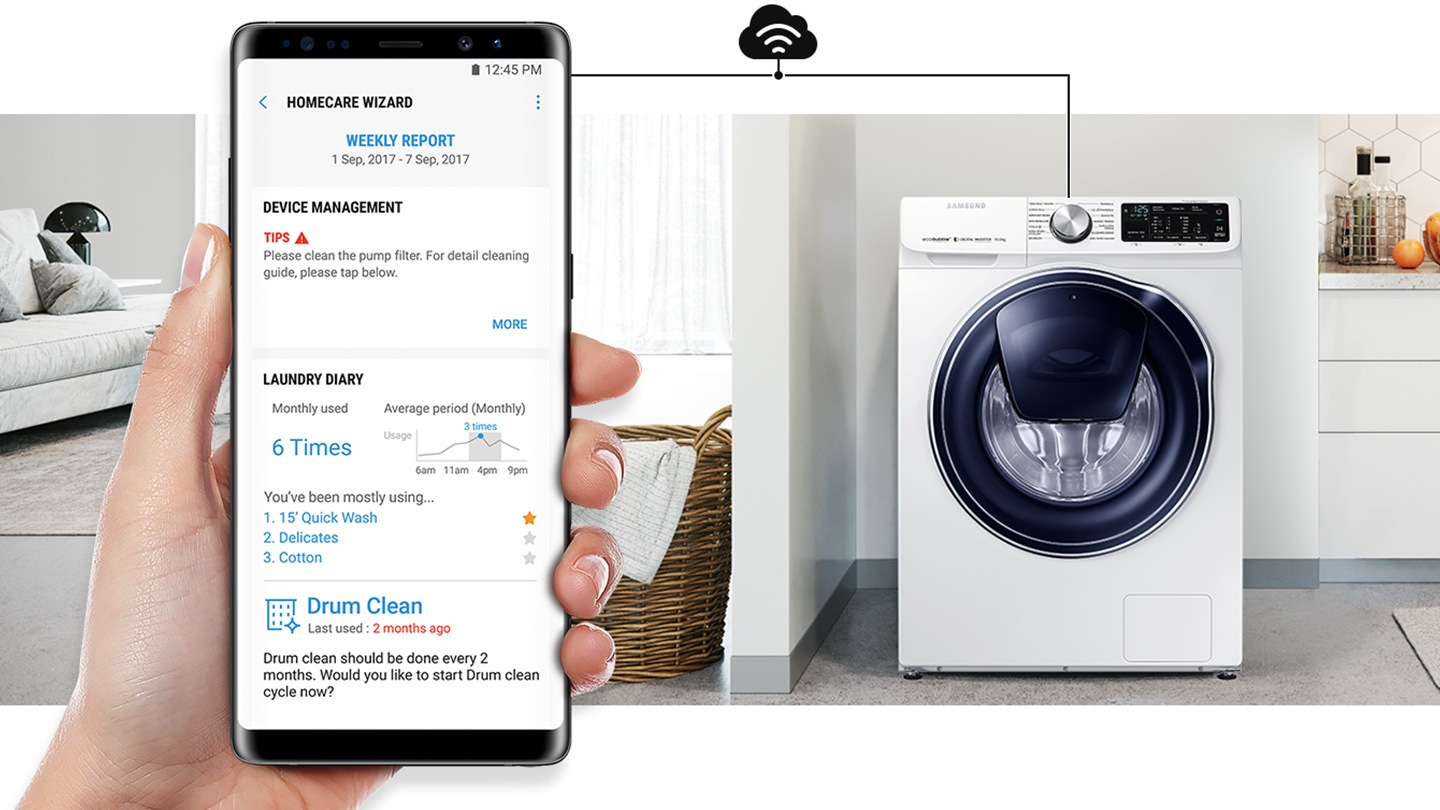 Samsung q deals rator washing machine