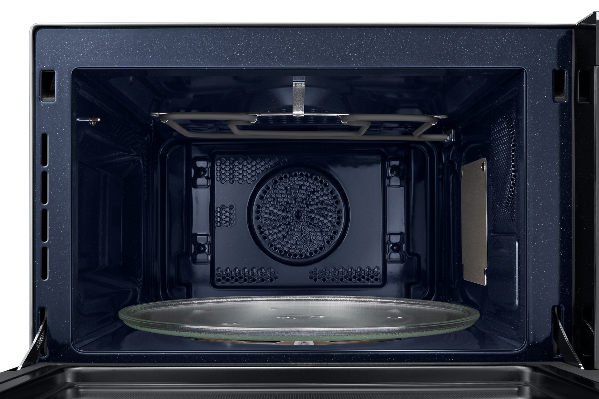 เตาอบ อุ่น ย่าง ทอด MC32K7055CT Convection, 32 ลิตร (สีดำ) พร้อมประตูเปิดโชว์ภายในทำความสะอาดง่าย