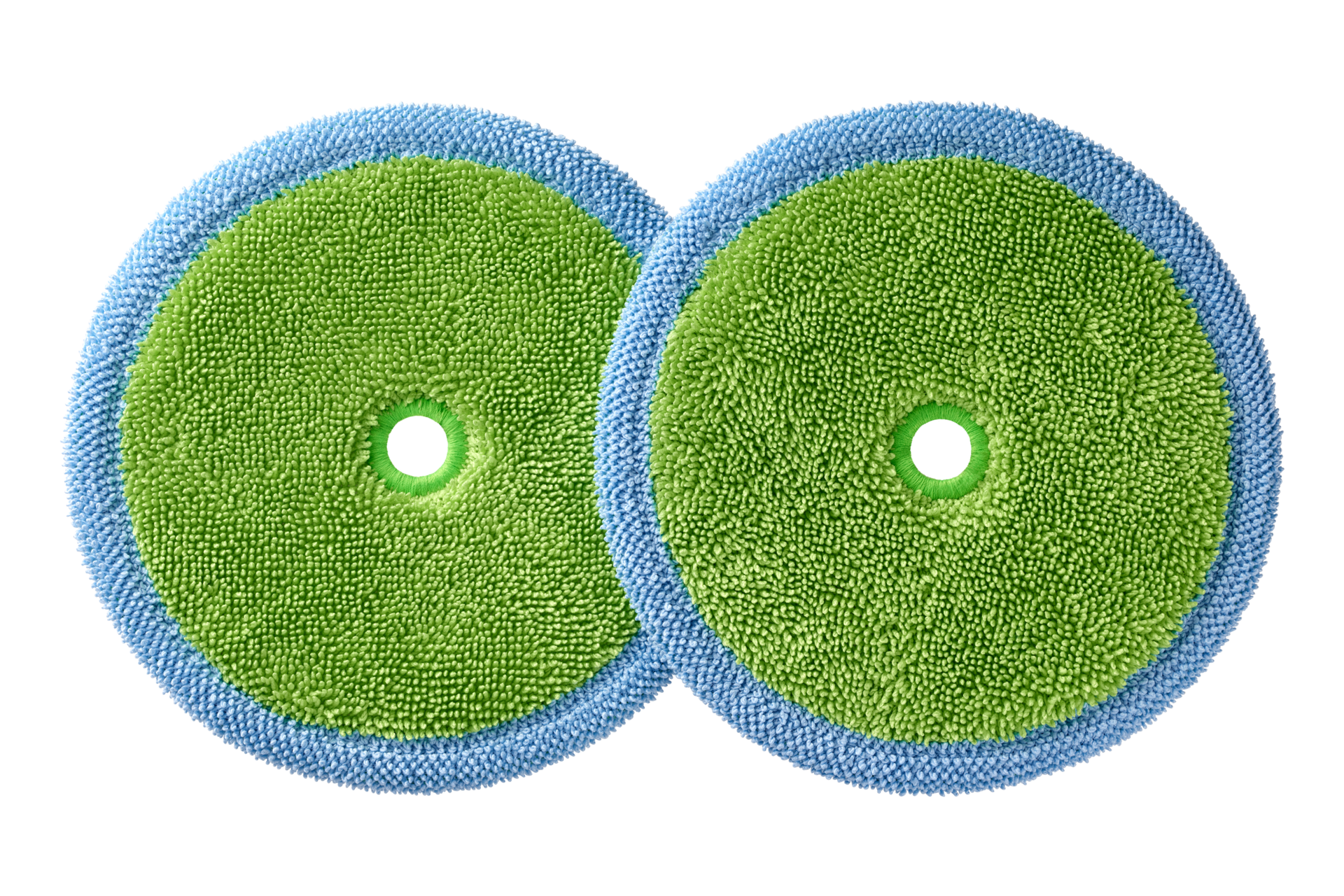 เเผ่นทำความสะอาด สีฟ้าเขียว
