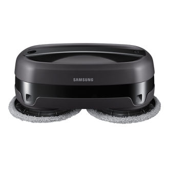 มุมมองด้านข้างของตัวอุปกรณ์เห้นโลโก้ Samsung