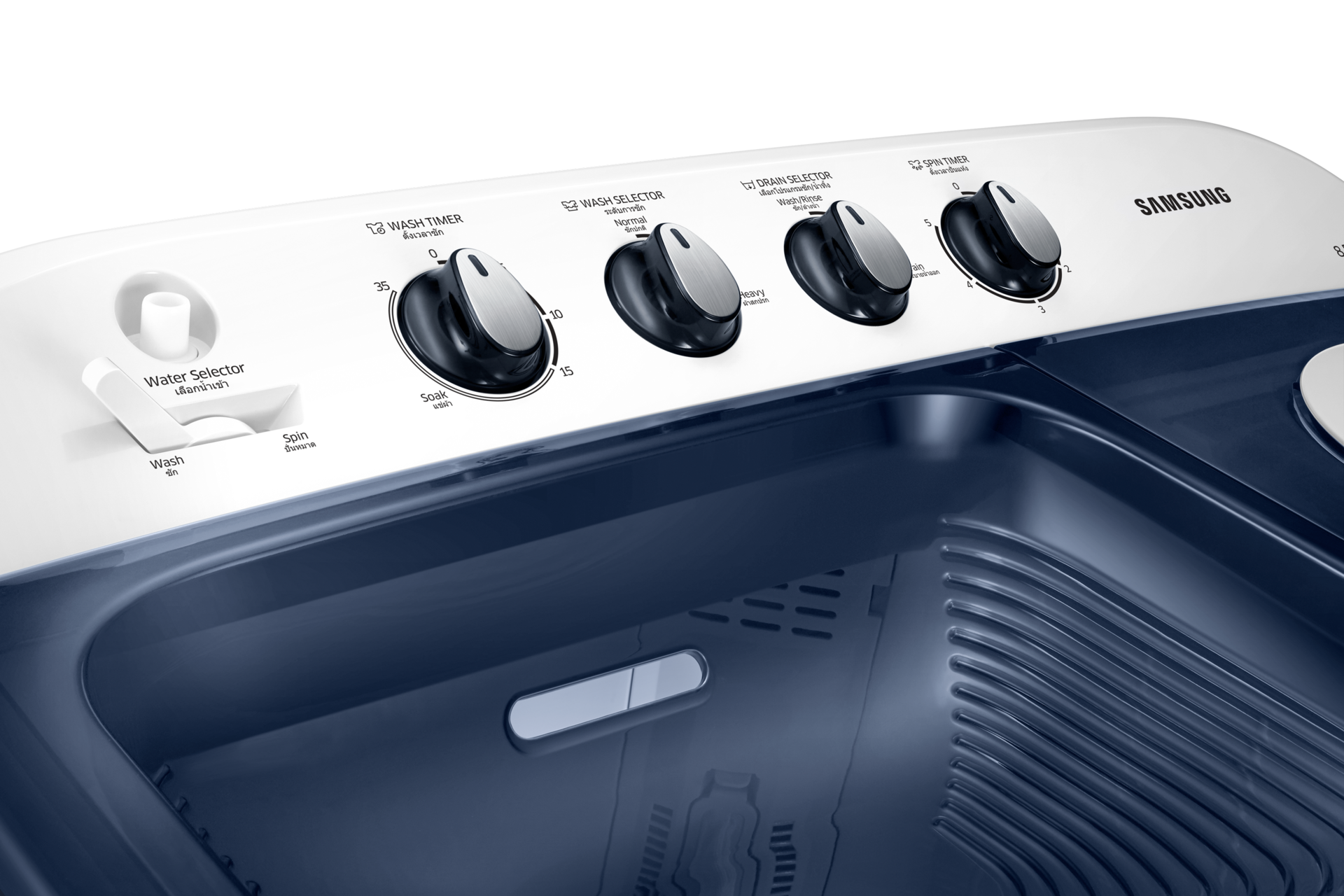 Detail Control Panel White