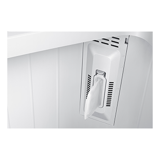 ข้างหลัง สีขาว