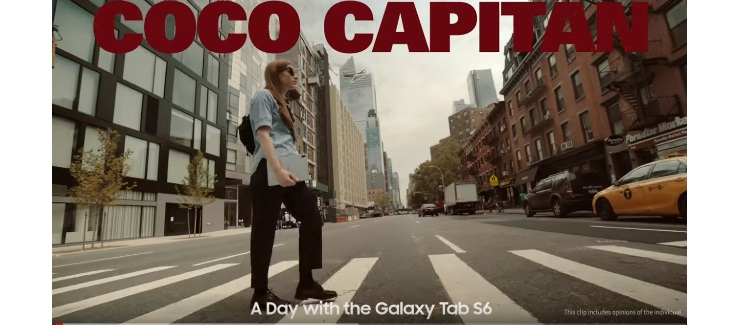 Coco Capitan’ın gözünden Galaxy Tab S6