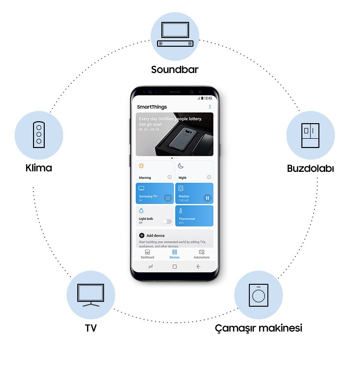 SmartThings ile daha akıllı dinleyin