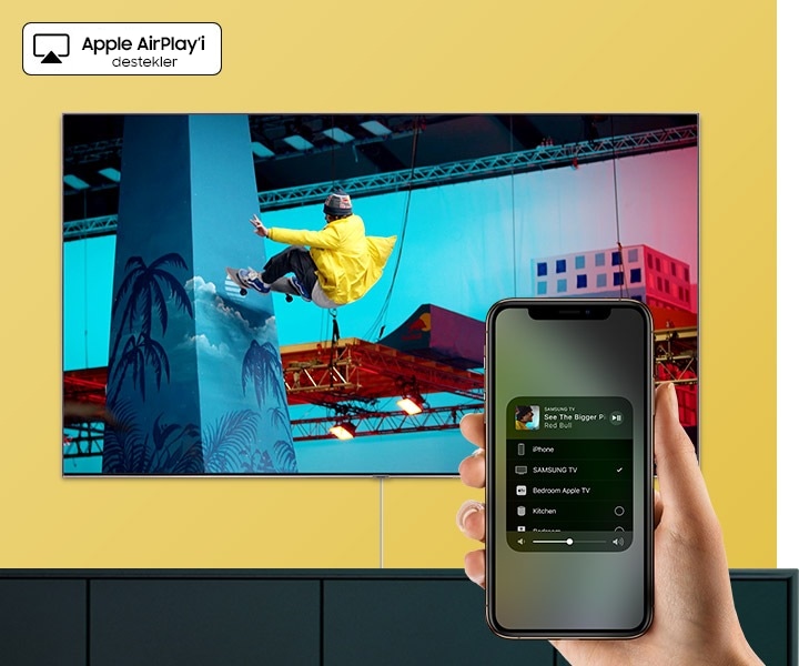 AirPlay 2’yi destekler