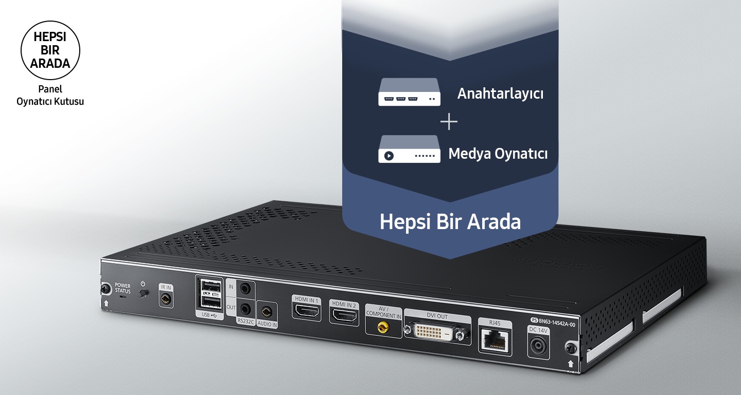 Çok yönlü hepsi bir arada kutu