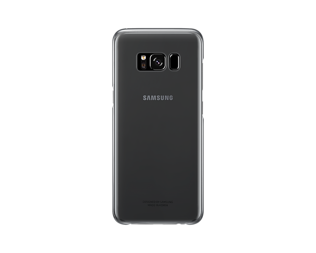 Galaxy S8 黑色薄型透明背蓋(PC材質)