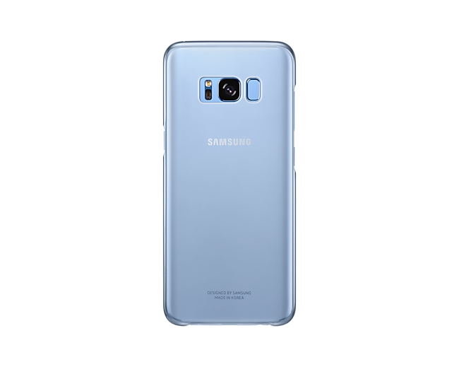 Galaxy S8 藍色薄型透明背蓋(PC材質)