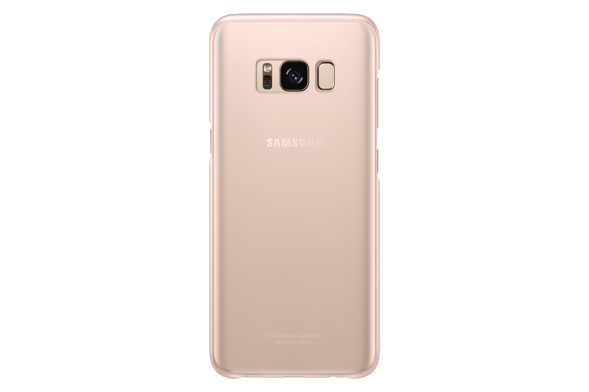 Galaxy S8 粉色薄型透明背蓋(PC材質)