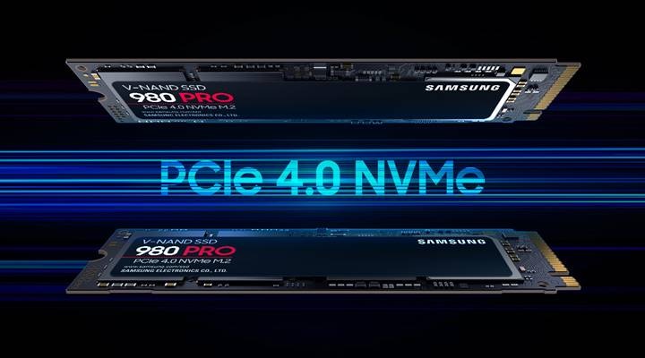 Disque Dur SSD M.2 PCIe NVMe 980 PRO 1 To SAMSUNG - HDSAMV8P1T0B 